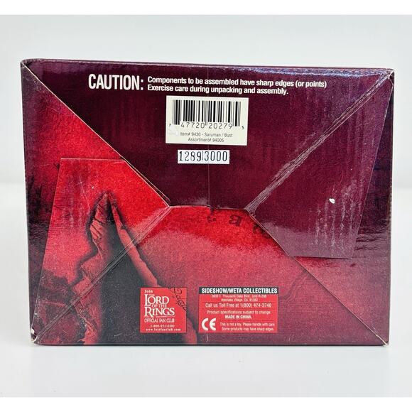 Sideshow Weta Saruman the White 1:4 Bust Lord of the Rings Two Towers #1289/3000 - Picture 7 of 8